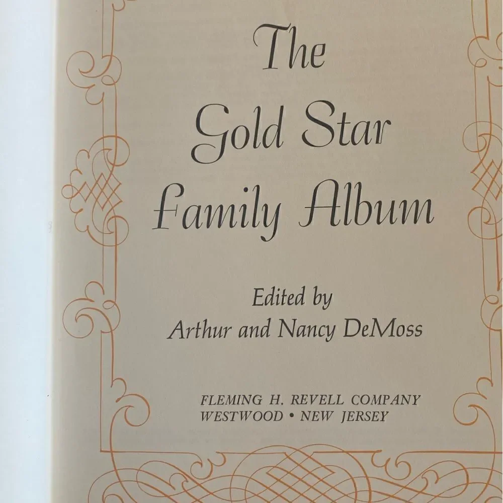 EUC - The Gold Star Family Album Hard Back Cover 1966 Christian